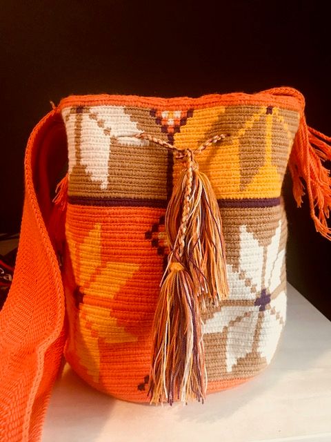 Wayuu Mochila Bag - Unique hand made crocheted bags