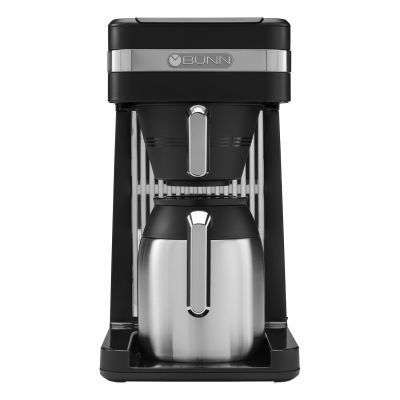 BUNN Speed Brew -10 Cup Platinum Coffee Maker (Black) - CSB3T